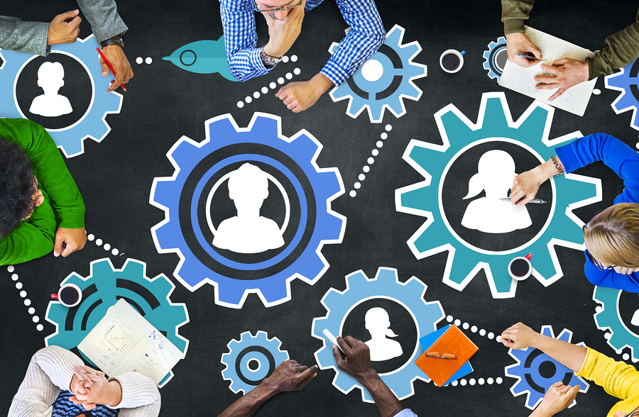 Community Business Team Partnership Collaboration Support Concept